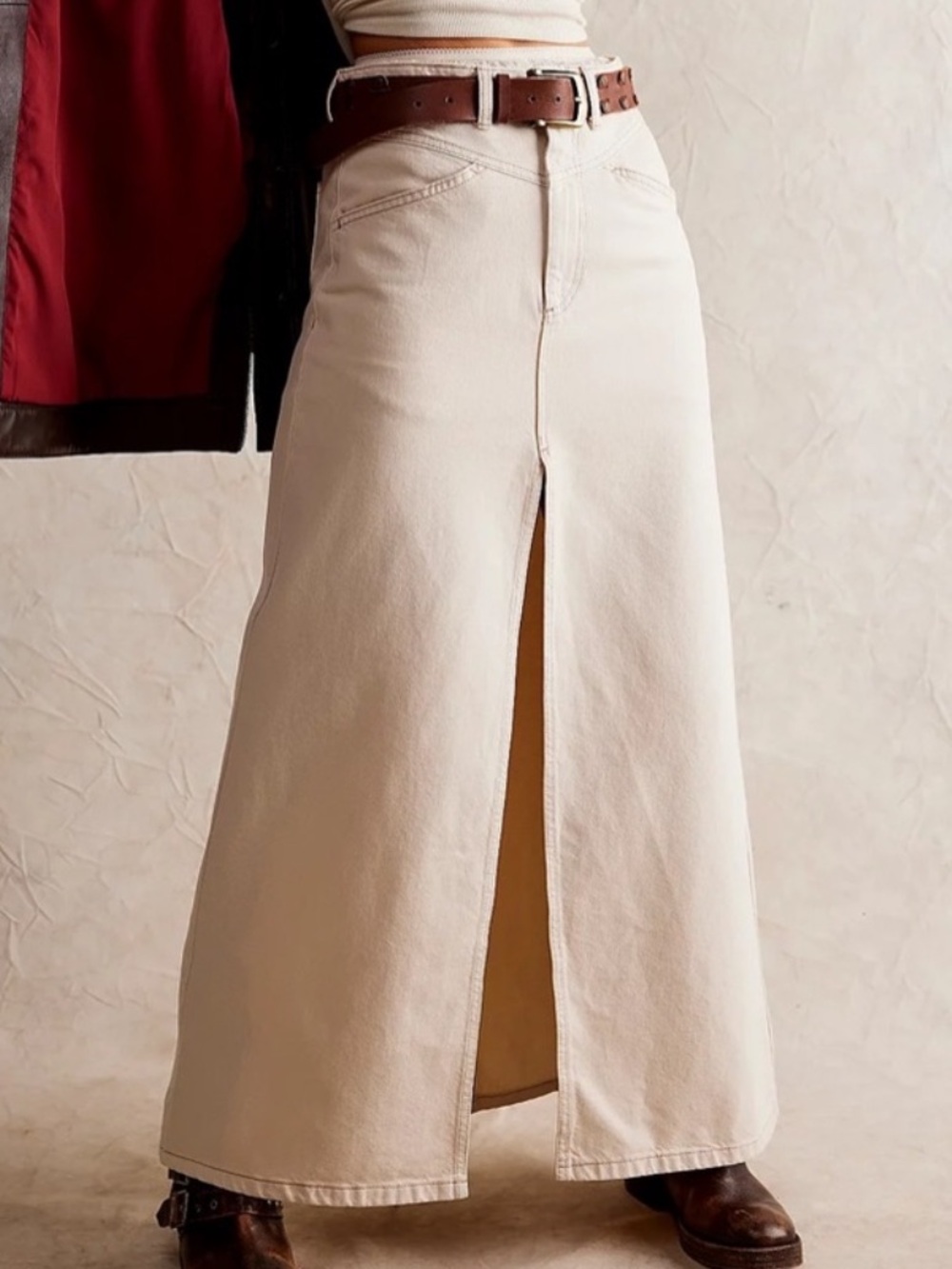 Free People - Come as you are maxi skirt - NWT size 2